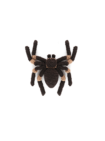 mini tara the tarantula amigurumi crochet pattern